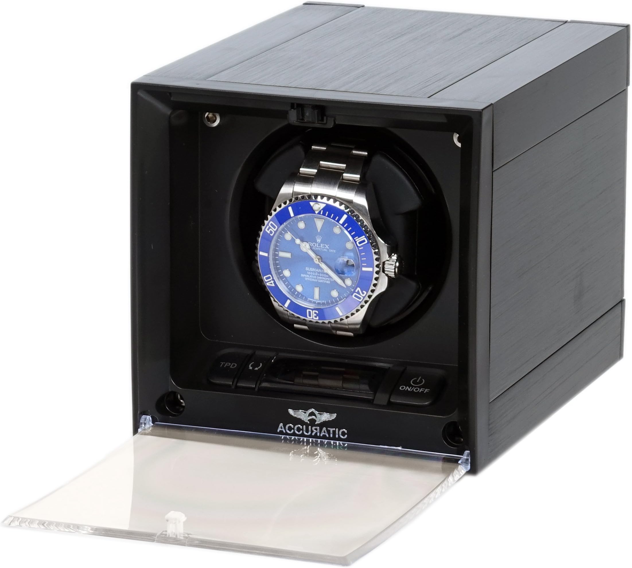 Cubic Expandable Modular Watch Winder with 14 Diffrent TPD Settings