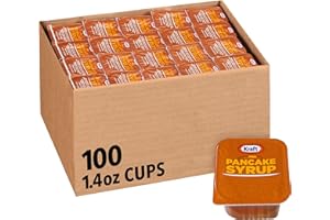 Kraft Pancake Syrup Single Serve Dip Cup (1.4 oz Cups, Pack of 120)