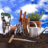 RosewineC Bulb Planter Tool Set with Dibber for Garden Outdoor Planting Pot view 3