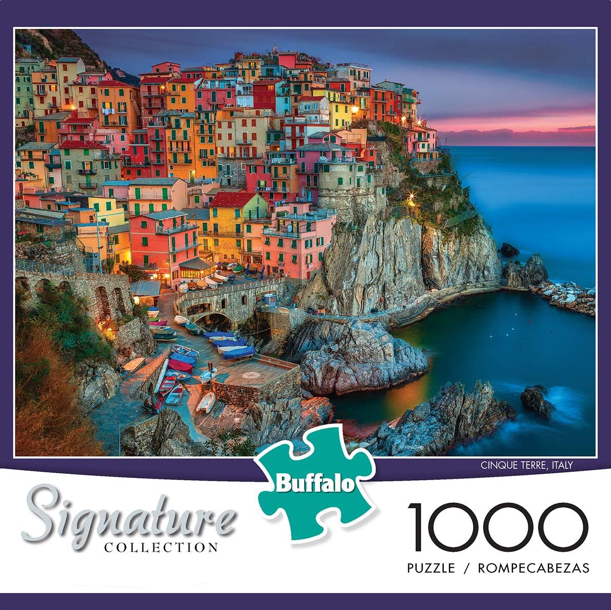 Buffalo Games - Cinque Terre - 1000 Piece Jigsaw Puzzle: Toys & Games
