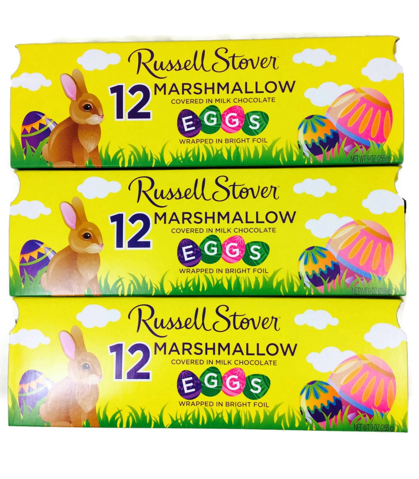 Chocolate Covered Marshmallow Easter Eggs 1 Dozen