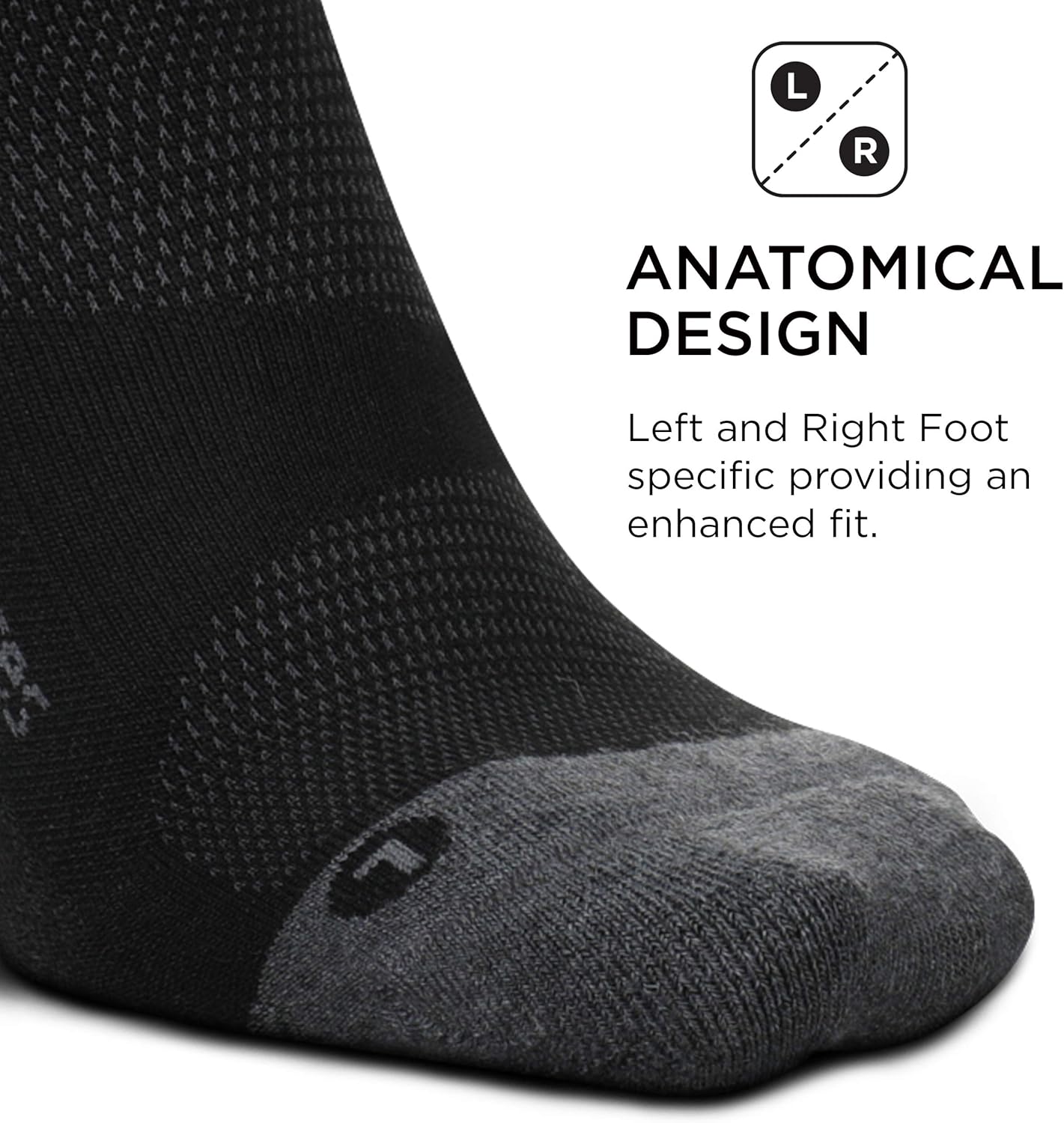 Feetures Unisex Elite Max Cushion No Show Tab Sock Block at  Men’s Clothing store