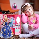 Miunana 101 pcs Wardrobe Closet Doll Clothes Accessories Set 11.5 Inch view 8