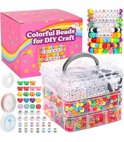 The Beadery 6500072 Ultra Kandi Rave Bead Glow Bucket, Dark