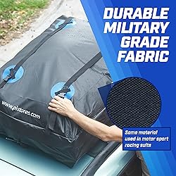 Rooftop Cargo Carrier, PI Store Waterproof Car Roof