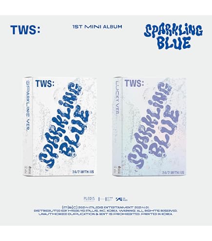 Amazon.com: TWS - TWS 1st Mini Album Sparkling Blue (Weverse