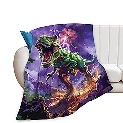 Dinosaur Blanket T-Rex Throw Blanket Dinosaur Gifts