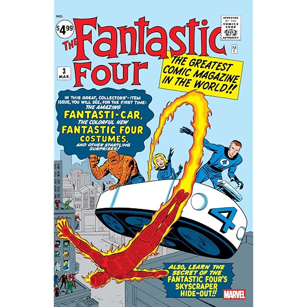 Amazon.com: Fantastic Four (1961-1998) #3: Facsimile Edition