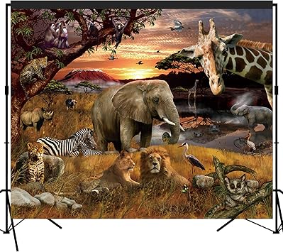 Amazon Com Musykrafties Tropical African Forest Jungle Safari