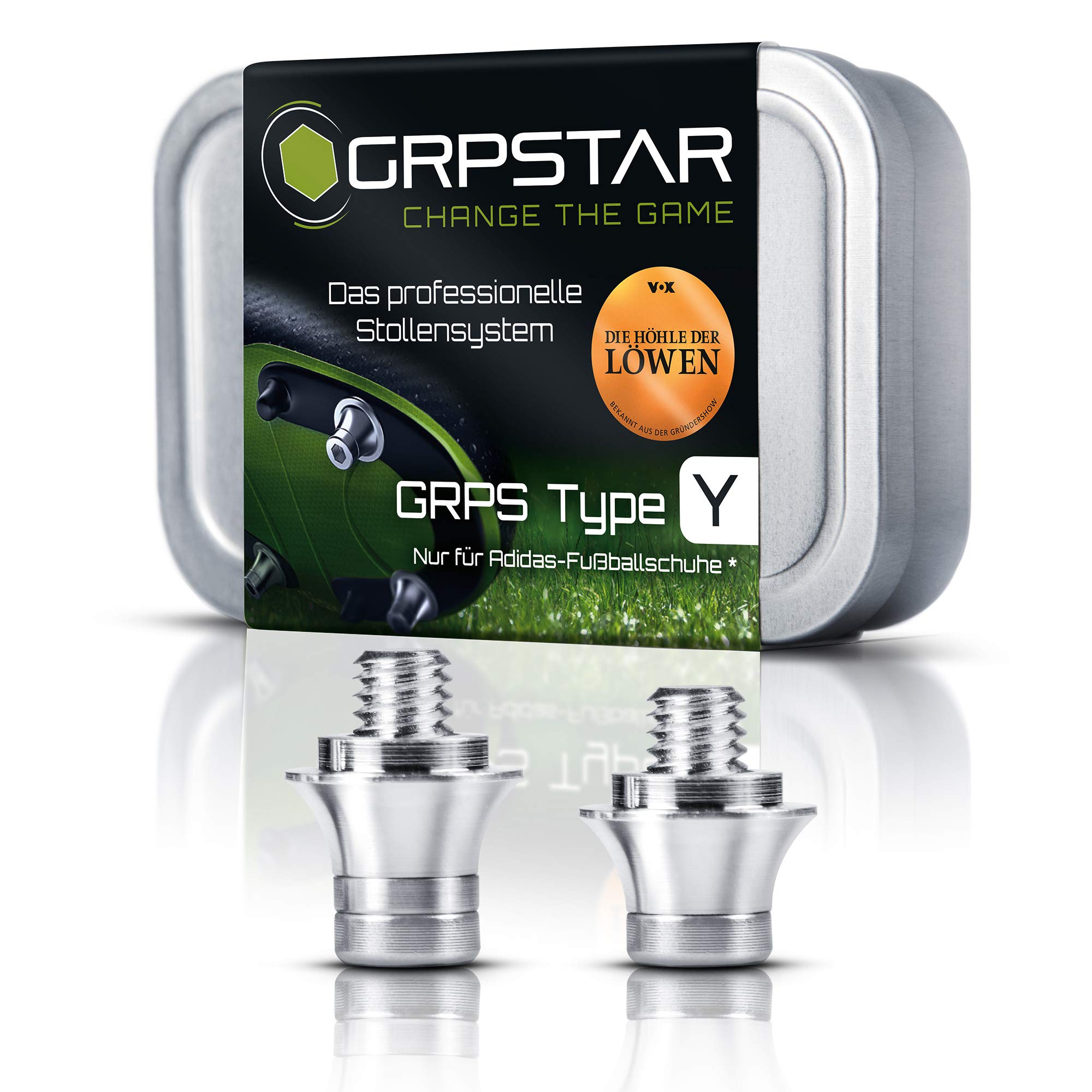 GRPS® Type Y - professional soccer I football studs - cleats - changeable height 13+11mm