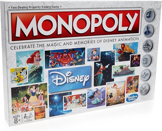 MONOPOLY DISNEY ANIMATION: Amazon.es: Juguetes y juegos