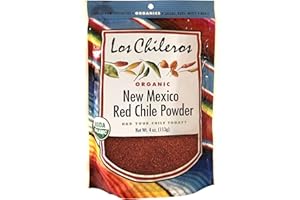 Los Chileros Organic New Mexico Red Chile, Powder, 4 Ounce (Packaging May Vary)