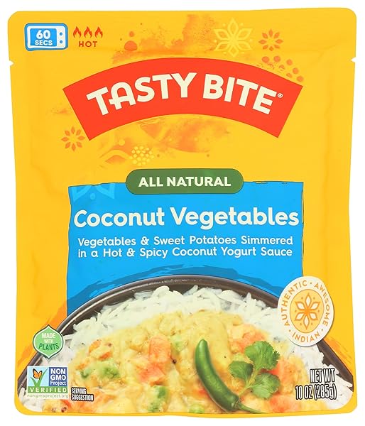 TASTY BITE ENTREE POUCH COCONUT VEG 10OZ