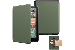 MoKo Case for 7" Kindle Paperwhite(12th Gen 2024) and Colorsoft Signature Edition 2024, Lightweight Shell Cover with Hand Str