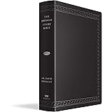 The Jeremiah Study Bible, NKJV Large Print Edition, Black LeatherLuxe® w/thumb index: What It Says. What It Means. What It Me