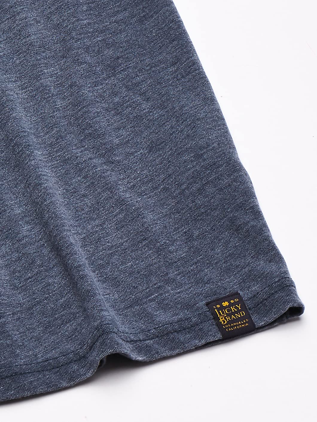 Lucky Brand Mens Venice Burnout Notch Neck Tee Shirt