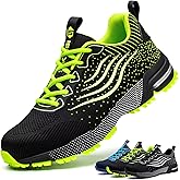 Steel Toe Shoes for Men Women Lightweight Safety Shoes Comfortable Cushion Steel Toe Sneakers Indestructible Work Shoes