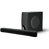 Yamaha Audio SR-C30A Compact Sound Bar with Wireless Subwoofer and Bluetooth, Black