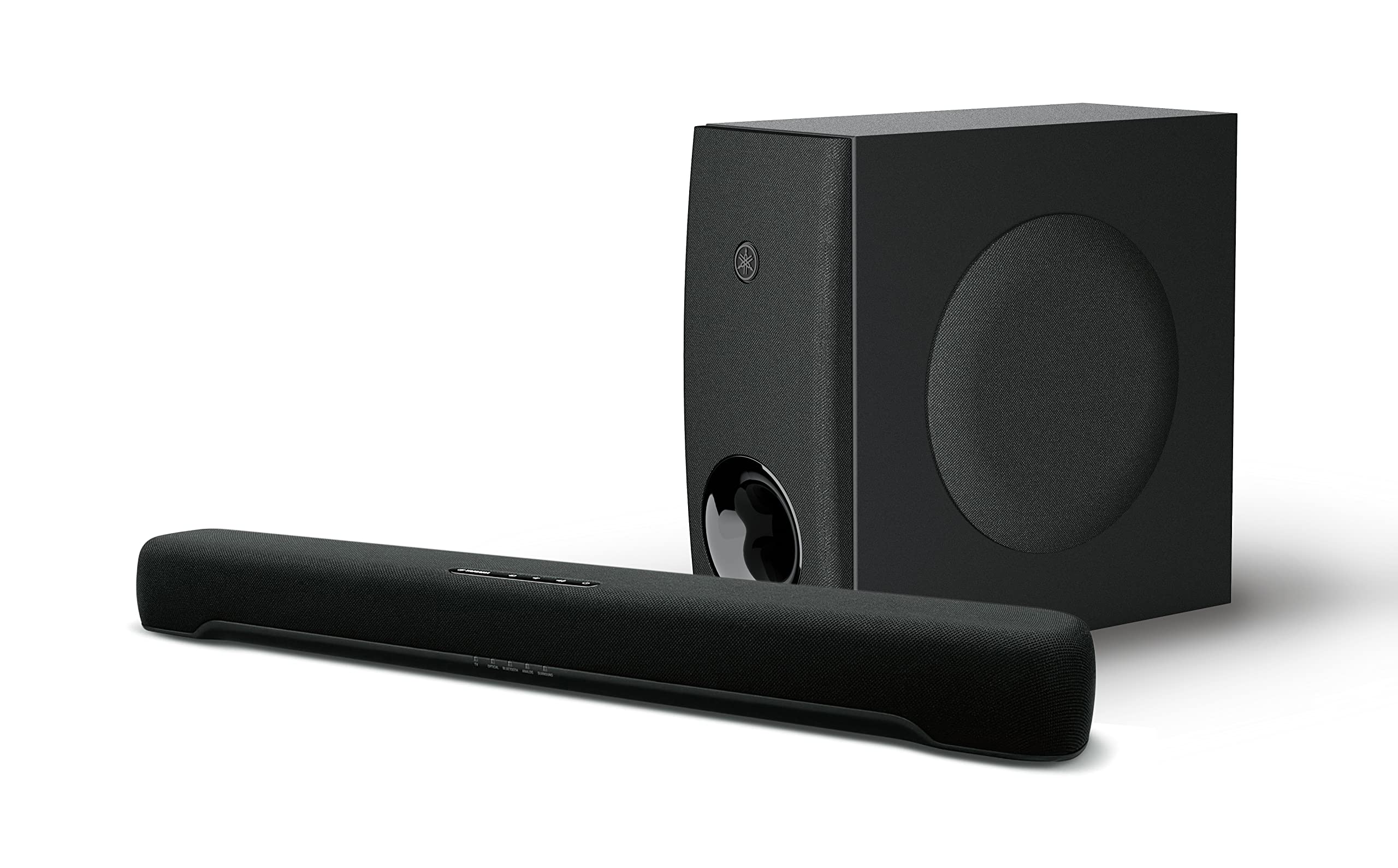 Yamaha Audio SR-C30A Compact Sound Bar with Wireless Subwoofer and Bluetooth, Black Image