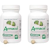 AVMACOL® (120) 2 Bottle Value Sulforaphane Supplement with Myrosinase