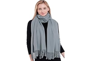 Thick Solid Colour Cotton Blend Shawl Scarf Wrap Stole Throw Head Wrap Pashmina CJ Apparel