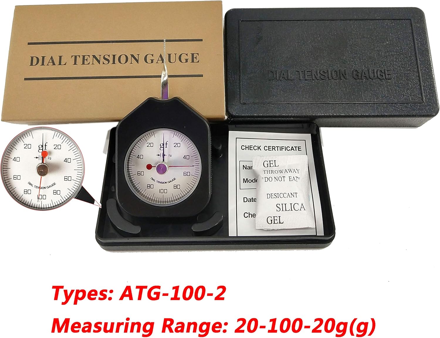 Amazon Com Hfbte Atg 100 2 Handheld Analog Tension Gauge With