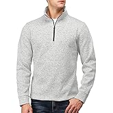 H2H Mens Casual Slim Fit Pullover Sweatshirts Knitted Shirts Napping Inside