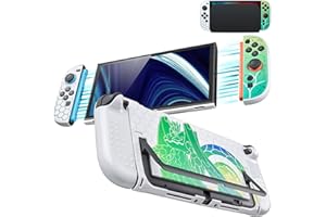 WMGLYMTHOR Slim Dock-Friendly Hard Shell Protective case for Switch 2 (2025), White, Compatible with Joy-con, Anti-Fingerprint, Precise Cutouts, Travel-Friendly