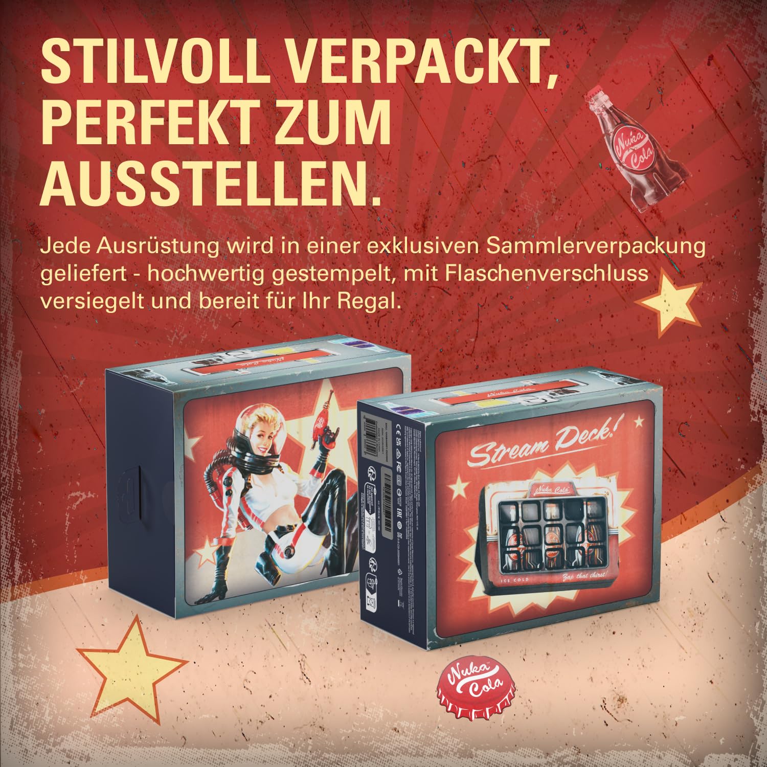 Elgato Nuka-Cola Stream Deck – Fallout Special Edition Customizable LCD Keypad for Streaming, Content Creation, and Studio Control 3