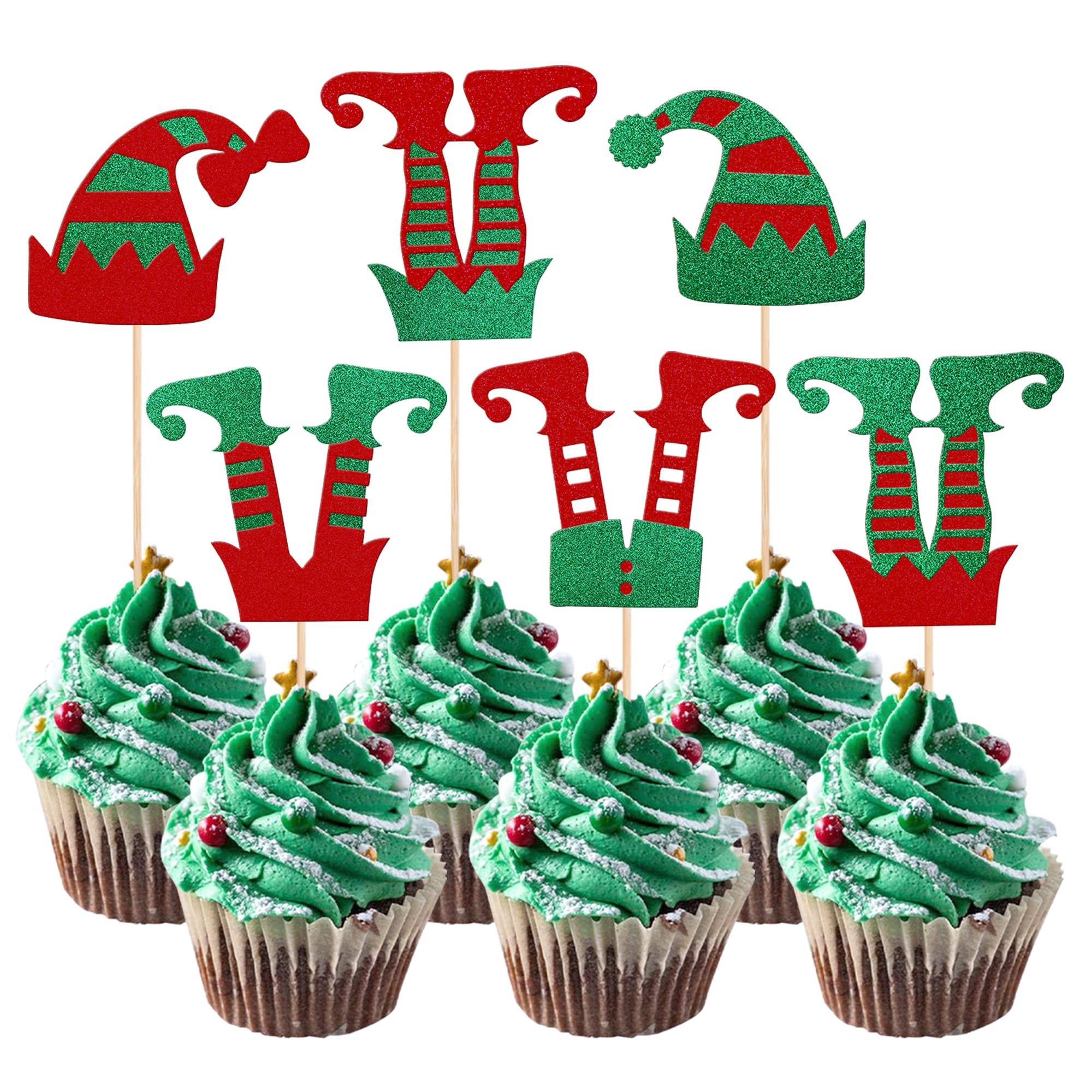 Xsstarmi 1 Pack Merry Christmas Cake Topper UKXM212