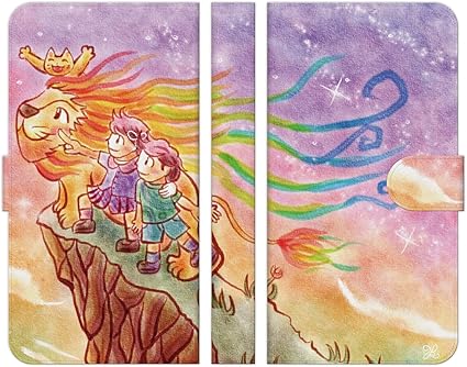 Amazon Co Jp ブレインズ Aquos Sense4 Sh 41a 手帳型 ケース カバー 夕焼けのほしくずライオン Yuki 幻想的 風景 アート Yuki イラスト デザイナー ライオン 童話 夕焼け 家電 カメラ