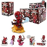 YuMe Deadpool Classic Series - 6 Pack Blind Box | Complete Set of Collectible Toy Mini Figures (2" to 4") | Premium Bundle | Marvel Superhero Action Figures | Great Gift for Fans & Collectors