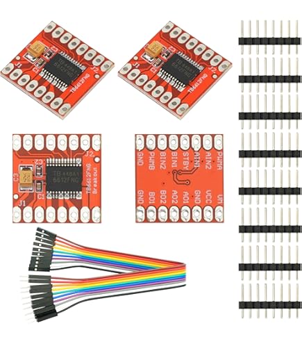 Amazon.com: WWZMDiB 6Pcs DRV8833 DC Motor Driver Controller Board