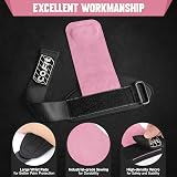 COFIT Wrist Straps Weightlifting Leather Dual-Layer Oxford Pink Standard view 4
