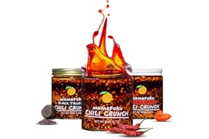 Momofuku Chili Crunch Variety Pack by David Chang, 3 Pack (5.5 Ounces Each), Crunchy Garlic and Shallot Oil, Spicy Chili Crisp Sauce or Ramen Topping