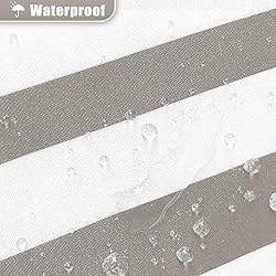 Seasonwood Half Shower Curtain with Tassels 36Wx72H