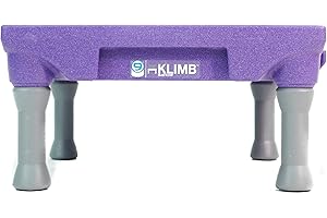 Blue-9 Pet Products KLIMB Dog Training Platform and Agility System, Durable and Portable for Indoor or Outdoor Use, Made in The USA, Purple