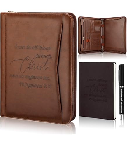 InnoBeta Woodworking Gifts Journal Notebook For Men - Faux Leather, 7.8x5 Inches, Perfect For Carpenters, Sketching, Planning