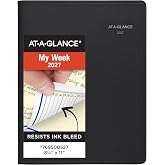 AT-A-GLANCE 2027 Appointment Book Planner, Weekly & Monthly, 13-Month Jan-Jan, 8.25" x 11", QuickNotes, Black (769500527)