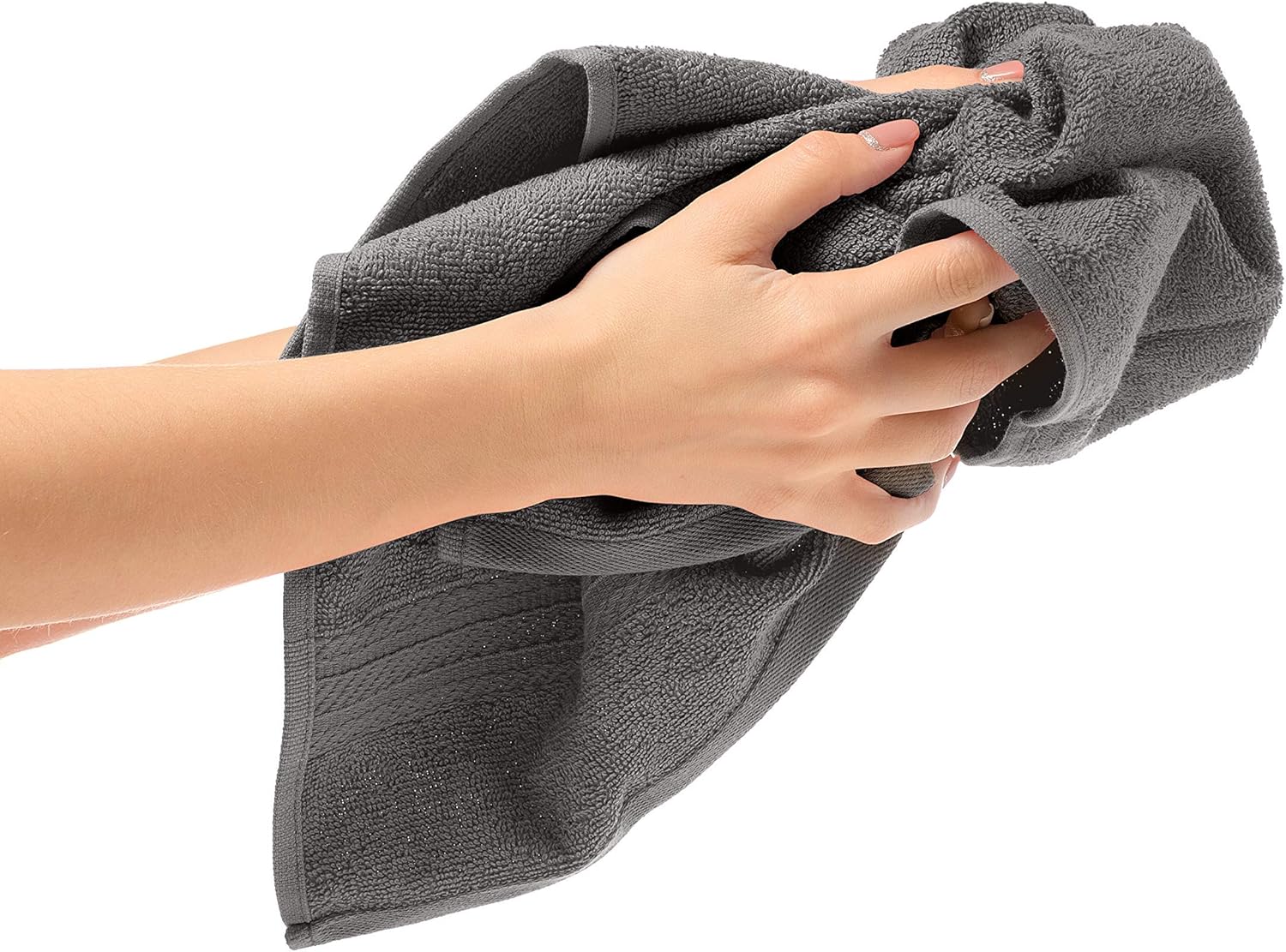 Washcloths, 12 Pack, 100% Extra Soft Ring Spun Cotton Wash Cloth, Size 13" X 13", Soft and Absorbent, Machine Washable, Vibrant Assorted Colors: Home & Kitchen