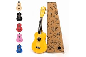 CB SKY Soprano Ukulele 21"/53cm for kids, beginners and students (Yellow)