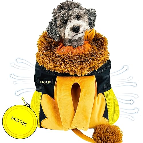 MORIK Lion's Den: Pet Backpack Carrier for Small Dogs and Cats