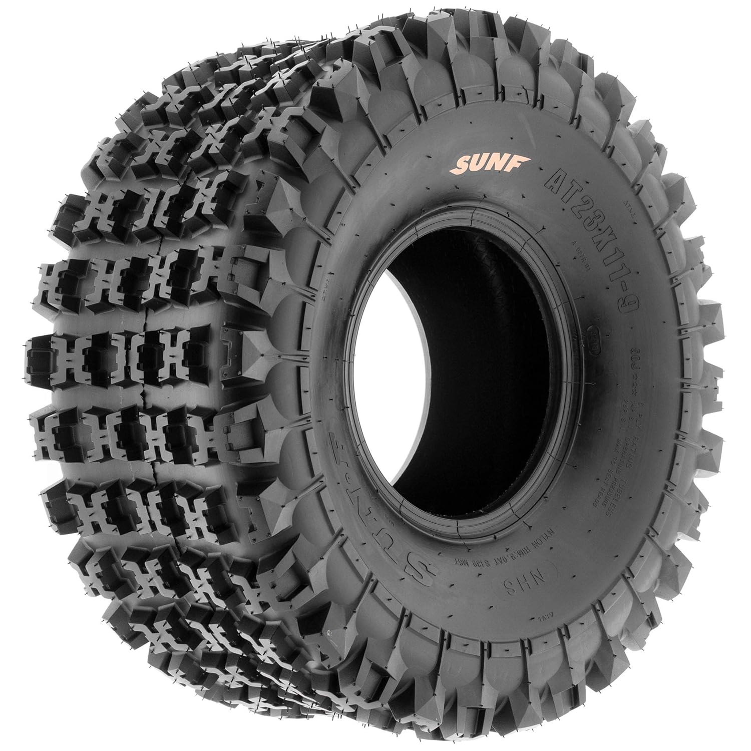 SunF 23x119 ATV UTV Tire 23x11x9 All Terrain Replacement 6 Ply A027