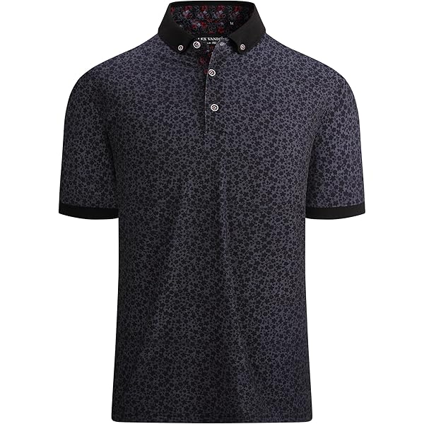 HNGANDESIGN - Blue Flower Paisley Golf Men 3D All Over Print