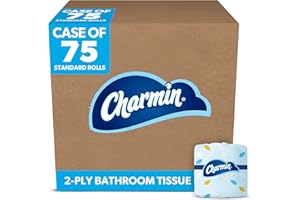 P&G PROFESSIONAL Charmin Commercial Bathroom Tissue, Septic Safe, Individually Wrapped, 2-Ply, White, 450 Sheets/roll, 75 Rolls/carton