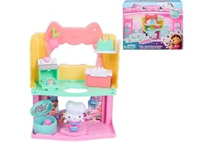Gabby's Dollhouse: The Movie, Cakey's Sprinkle Cake-Tastic Kitchen, Toy Figure, & Dollhouse Accessories, Kids Toys for Girls & Boys Ages 3 and Up