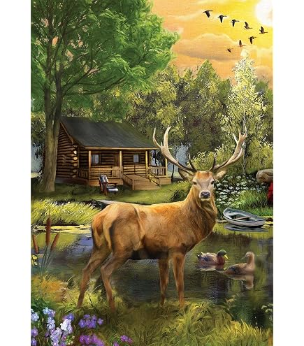 Lakeside Cabin Sommer Gartenflagge – 31,8x45,7 Cm, Wetterfest, Für Balkon, Terrasse & Garten