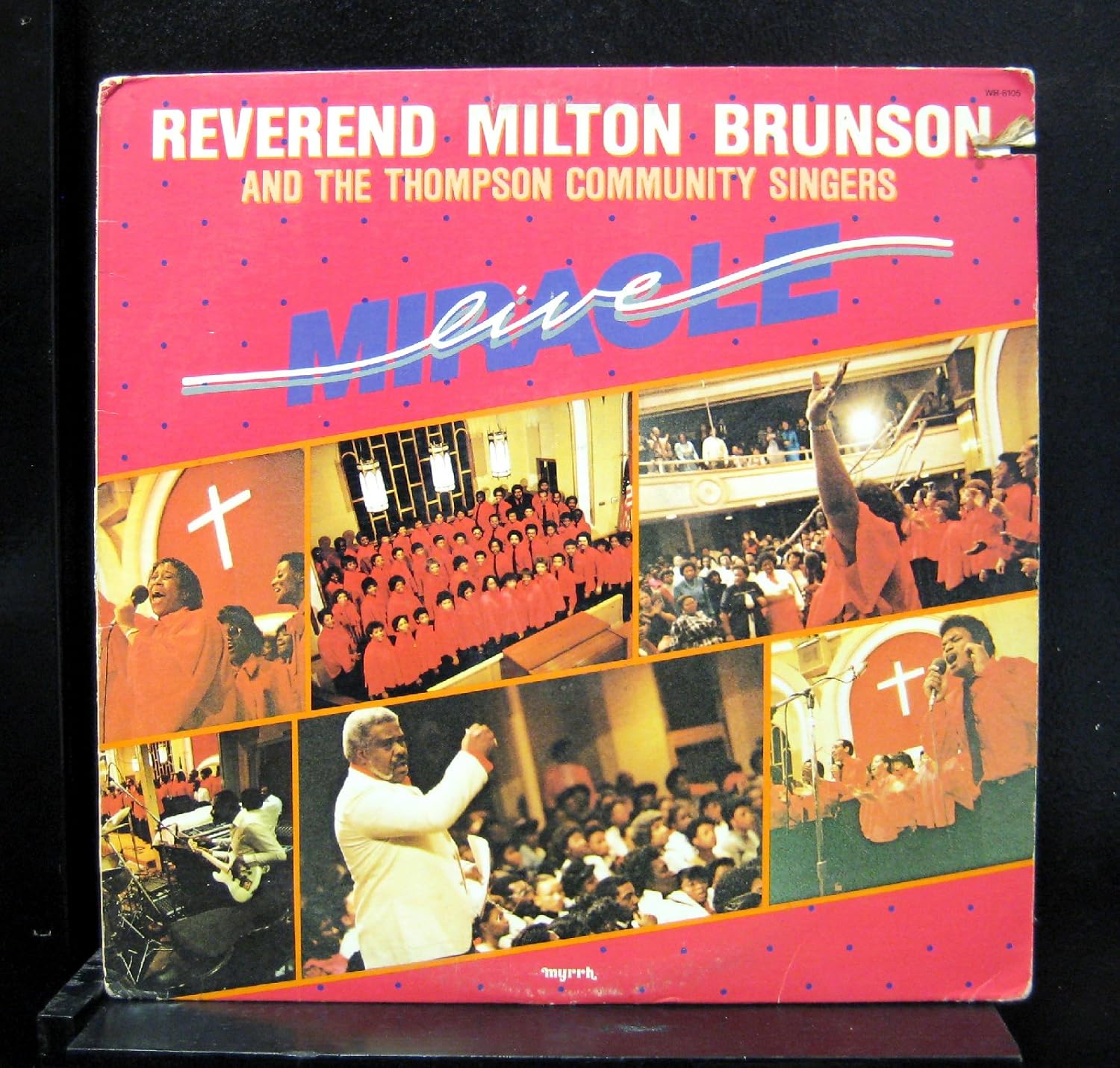  Reverend Milton Brunson Miracle Live Lp Vinyl Record