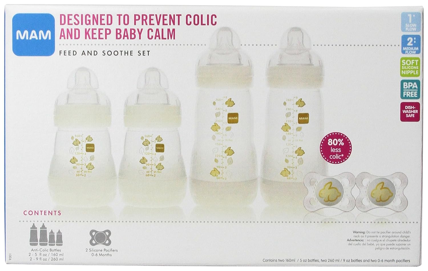 mam feed and soothe set