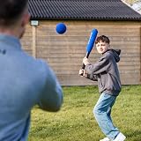 Hy-Pro Foam Baseball Bat and Ball Set Blue 24 Inch Soft Touch view 5